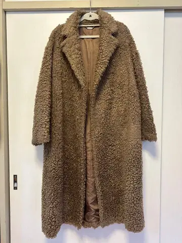 loungedress 브라운 롱 코트