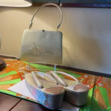 금사가 짜인 럭셔리 조리 백 세트