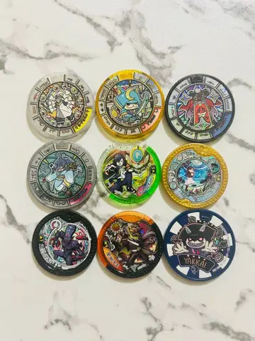 요괴워치 메달 9장 세트