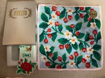 페일러 FEILER 꽃무늬 타월 손수건