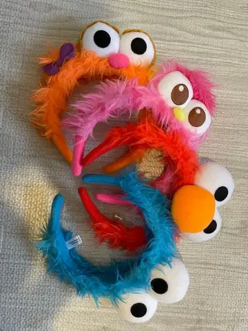 USJ 캐릭터 머리띠 4개 세트