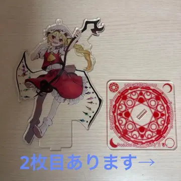 플랑도르 스칼렛 아크릴 스탠드 캔 배지 트레이딩 카드 아크릴 키링