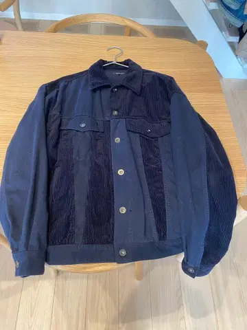 Beans 코듀로이 패치 3rd 자켓