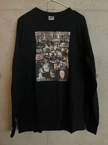 BUSHMIND 라이터 & 롱거 롱 티셔츠 M 사이즈
