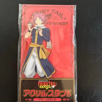 페어리 테일 훼미리마트 한정판 아크릴 스탠드 나츠 드라그닐