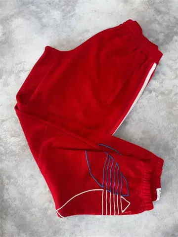 adidas x PHARRELL WILLIAMS 트랙 팬츠 빨간색 S