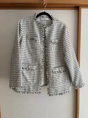 내추럴 뷰티 베이직 트위드 자켓