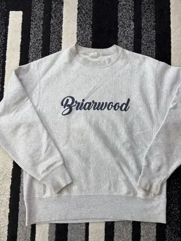 Champion 그레이 맨투맨 리버스웨이브