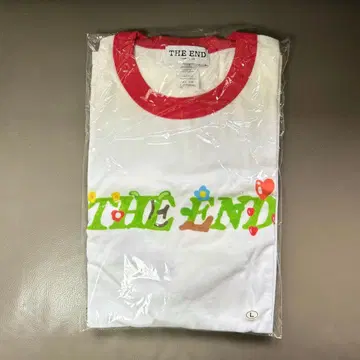 아이나 더 엔드 해피 THE END 링거 티셔츠 L