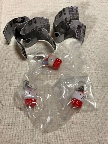 산리오 딸기 메지루시 액세서리 헬로키티 우사하나 키티