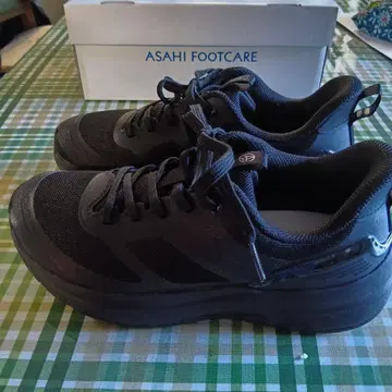 ASAHI FOOT CARE 아사히 발 케어 스니커즈 블랙