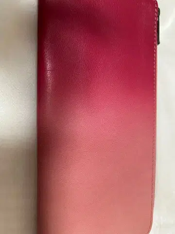 그라데이션 핑크 장지갑 마더하우스