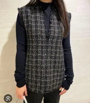 Mila Owen 트위드 베스트