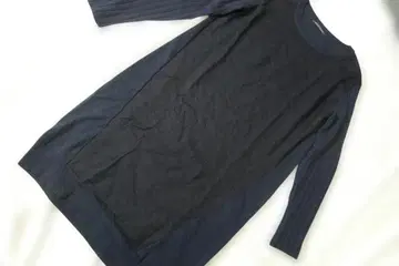 미즈이로 인드 니트 튜닉 원피스 F