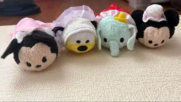 츠무츠무 세트 미키 미니 덤보 플루토