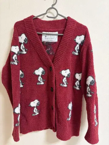 GELATO PIQUE 스누피 패턴 가디건