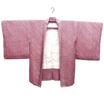 겉옷 총 시보리 사슴 무늬 빨간색 일본 의류 기모노