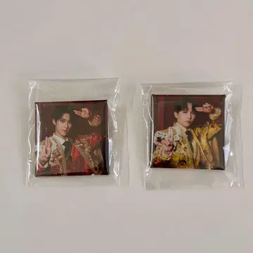 M!LK 한정판 캡슐 토이 스퀘어 캔뱃지 요시다 진토 소노 슌타