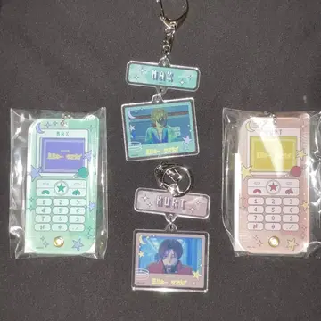 밀서브 맥스 카트 연결 키링 핸드폰풍 아크릴 케이스