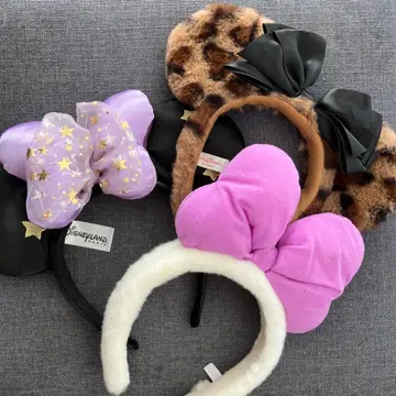 디즈니랜드 별 패턴 머리띠