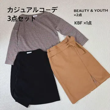 캐주얼 코디 3세트 뷰티 앤 유스 KBF