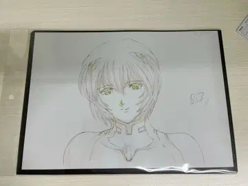 레이 롱 헤어 금박 클리어 파일 2장 세트 EVANGELION