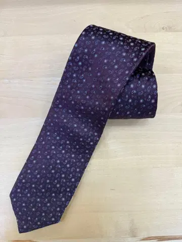 TIE YOUR TIE 실크 페이즐리 넥타이