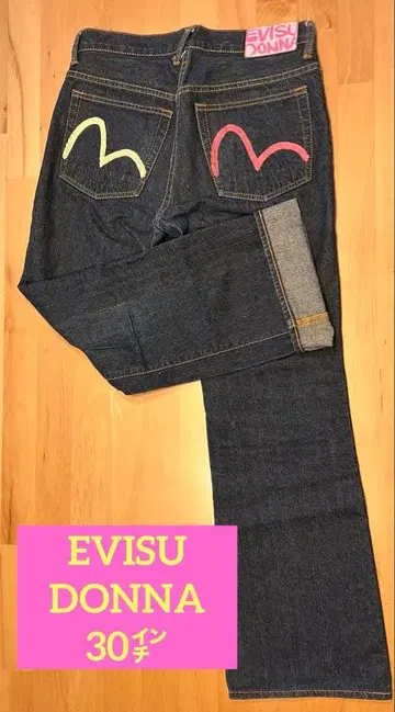 EVISU DONNA 여성용 데님 30인치