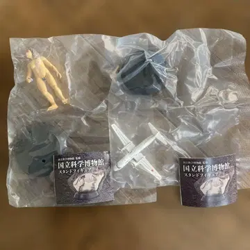 국립과학박물관 감수, 가챠 [국립과학박물관, 스탠드 피규어] 2개