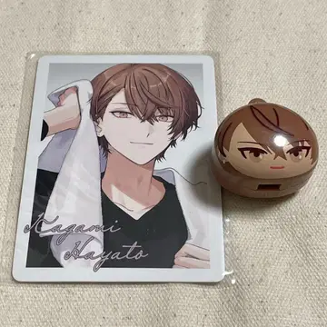 [ 니지산지 ] 카가미 하야토 빗쿠라타마고 마스코트 카드 세트
