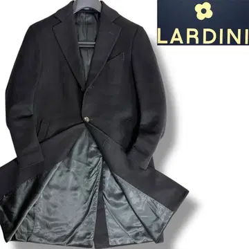 J7132 새상품급 라르디니 캐시미어 100% 체스터 코트 블랙 46