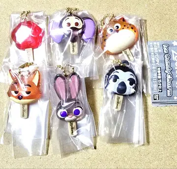 디즈니 주토피아 아이스캔디 참 가챠 컴플리트 메지루시