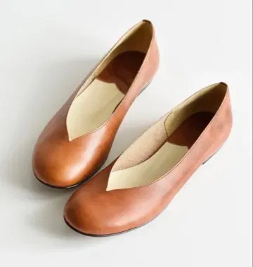 여성용 로우힐 펌프스 ROYAL Burnish 플랫 컷팅 펌프스