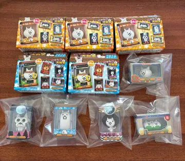 냥코 대전쟁 초코 박스 탱크 고양이 브릿지 고양이 피규어