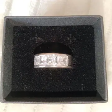 실버 925 바게트 컷 반지 13호