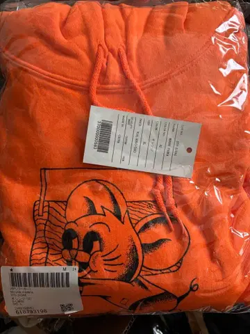 미사용 새상품 JSF MOUSE PARKA 오렌지 XL BONEZ PTP