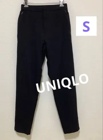 유니클로 히트텍 웜 이지 팬츠 S 블랙