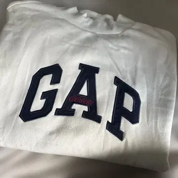 [ 새상품 ] GAP 화이트 맨투맨 XL