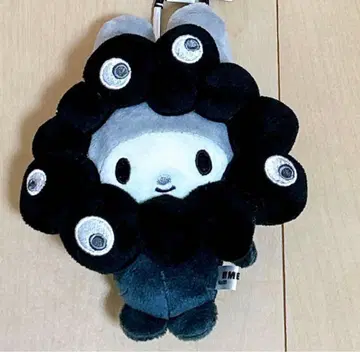 봉제 인형 그레이 블랙 약 20cm