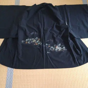 겉옷 블랙 뒷면 무늬