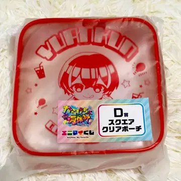 [유안] 컬러풀 피치 에니마이 복권 D상 스퀘어 파우치 도쿄돔 시티