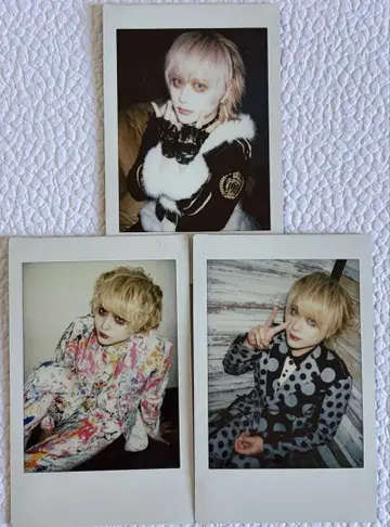 자아자아 봄눈 씨 폴라로이드 3장 세트