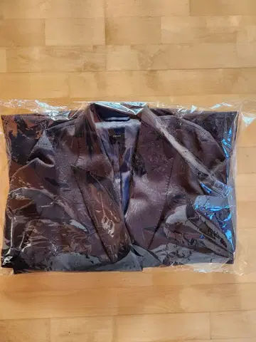 울 블렌드 더블 브레스트 자켓 브라운 38