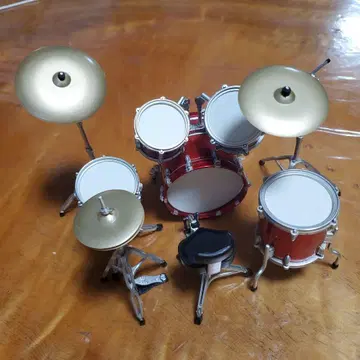 BECK 베크 드럼 컬렉션 미니 드럼 세트 빨간색