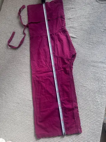 퍼플 와이드 팬츠 (태국 바지)