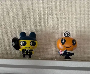 미개봉 새상품 마메치 메메치 JAL 한정판 미니 피규어 2개 세트