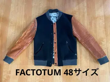 FACTOTUM / 팩터텀 바시티 자켓 48 사이즈