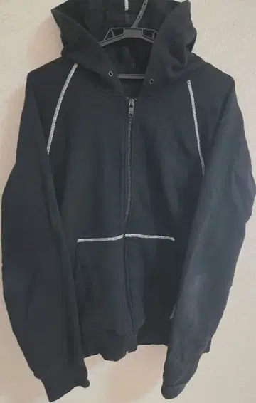 마크 제이콥스 블랙 풀 집업 후드티