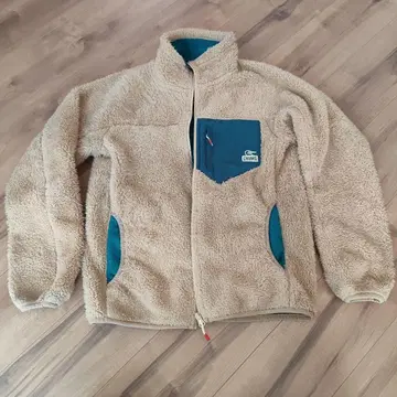 CHUMS 플리스 자켓 베이지