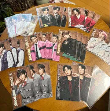 [미개봉 새상품] SnowMan SERIOUS 특전 세트